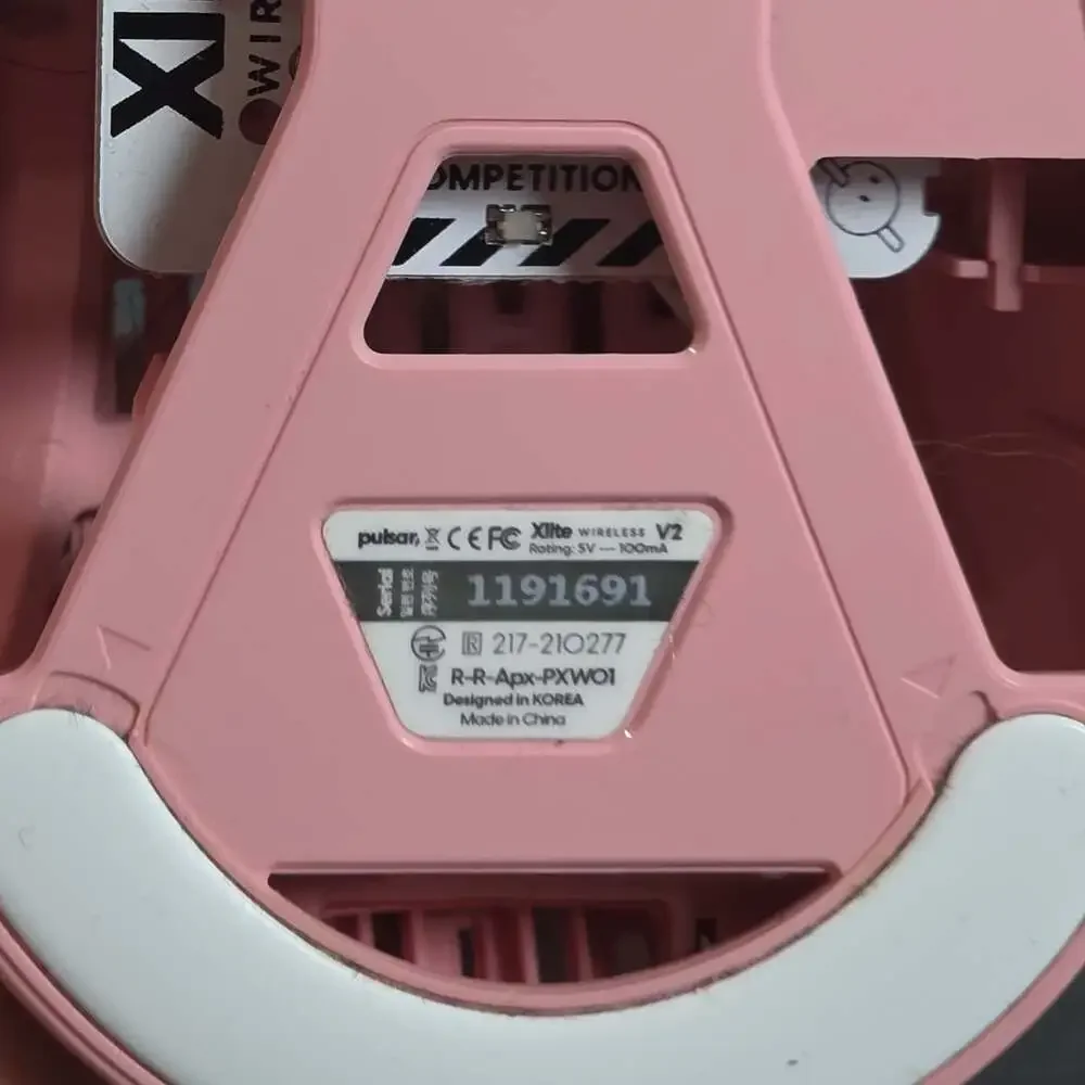 Pulsar Xlite V2 Wireless Gaming Mouse - Pink Edition